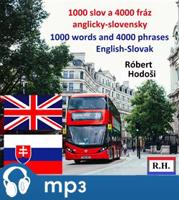 1000 slov a 4000 fráz, anglicky-slovensky, mp3 - Robert Hodoši