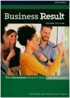 Business Result Second Edition Pre-intermediate Student´s Book with Online Practice - David Grant, Jane Hudson, John Hughes