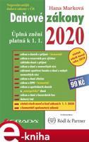 Daňové zákony 2020 - Hana Marková