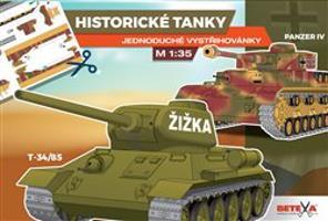 Historické tanky - Jednoduché vystřihovánky