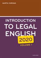 Introduction to Legal English Volume I. - Marta Chromá