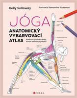 Jóga - anatomický vybarvovací atlas - Kelly Solloway