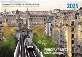 Kalendář 2025: Evropské metro očima Evropana - Boris Kogut