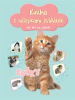 Kniha s nálepkami zvířátek Kočky
