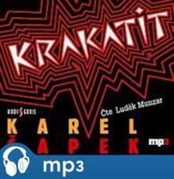 Krakatit, mp3 - Karel Čapek