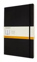Moleskine Zápisník měkké desky A4, linkovaný, černý 21 x 29,7 cm, 96 listů