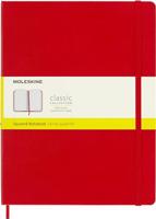 Moleskine Zápisník tvrdé desky červený čtverečkovaný B5 96 listů