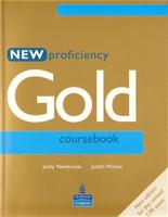 New Proficiency Gold Coursebook - Jacky Newbrook, J. Wilson