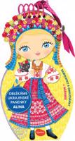 Oblékáme ukrajinské panenky ALINA Omalovánky