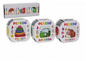 Pexeso 3ks - Abeceda, Zvířátka, Pro děti