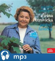 Portrét herečky - Jiřina Petrovická - Národní umělkyně