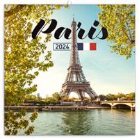Poznámkový kalendář Paříž 2024