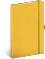 Presco Group Notes Žlutý, linkovaný, 13 × 21 cm