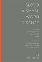 Slovo a smysl 34/ Word &amp; Sense 34