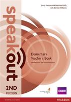Speakout 2nd Edition Elementary Teacher&apos;s Guide with Resource Disk Pack - Jenny Parsons, Matthew Duffy, Damian Williams