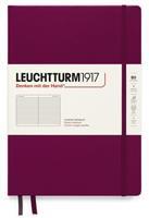 Stylový zápisník Leuchtturm Port Red, Composition (B5), 219 p., linkovaný