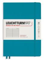 Stylový zápisník Leuchtturm v pevné vazbě formátu A5 Ocean, Medium (A5), 251 p., linkovaný