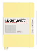 Stylový zápisník Leuchtturm v pevné vazbě formátu A5 Vanilla, Medium (A5), 251 p., linkovaný