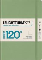 Zápisník Leuchtturm Sage, 120g Notebook Edition, Medium, čistý