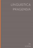 Linguistica Pragensia 1/2016