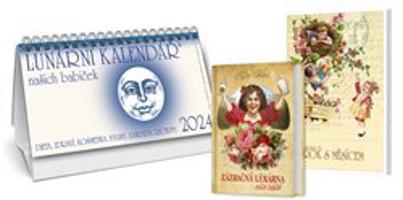 Lunární kalendář našich babiček 2024 + Zázračná lékárna naší babičky + Sedmnáctý rok s Měsícem - Klára Trnková