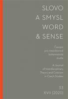 Slovo a smysl 33/ Word &amp; Sense 33