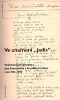 Ve znamení „jadis“ - Jan Zahradníček, František Hrubín