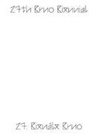 27. Bienále Brno 2016 / katalog