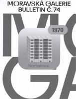 Bulletin Moravské galerie v Brně č.74. Normalizace 1970