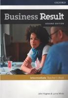 Business Result Second Edition Intermediate Teacher's Book with DVD