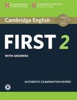 Cambridge English First 2 for exam from 2015 Self-study pk (SB w Ans &amp; Audio CD)