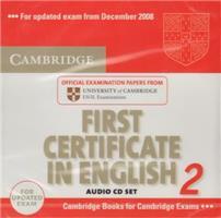Cambridge First Certificate in English 2 for Updated Exam Audio CDs