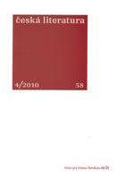 Česká literatura 4/2010