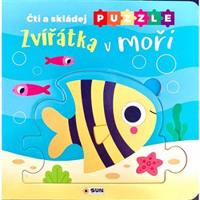 Čti a skládej Puzzle - Zvířátka v moři