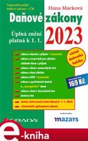 Daňové zákony 2023 - Hana Marková