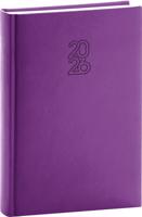 Denní diář Aprint 2026, fialový
