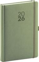 Denní diář Diamante 2026, olivový