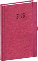 Denní diář Rivoli 2026, růžový