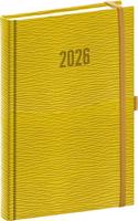 Denní diář Rivoli 2026, žlutozelený