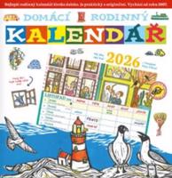 Domácí rodinný kalendář 2026