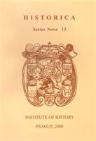 Historica. Series Nova 13