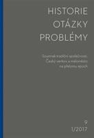 Historie–Otázky-Problémy 1/2017 - kol.