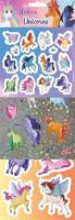 Jednorožci - Samolepky