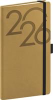 Kapesní diář Ajax 2026, zlatý