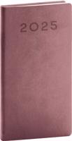 Kapesní diář Aprint Neo 2025, růžový