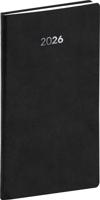 Kapesní diář Balakon 2026, černý