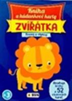 Kniha a hádankové karty ZVÍŘÁTKA Poznej a objevuj