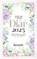 Kreativ Diář 2025 - Hortenzie. Každý den v pohodě