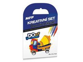 Kreativní set - Domíchávač - nafukovací auto