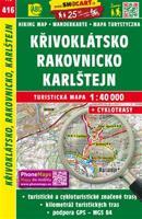 Křivoklátsko, Rakovnicko, Karlštejn / Turistická mapa SHOCart
